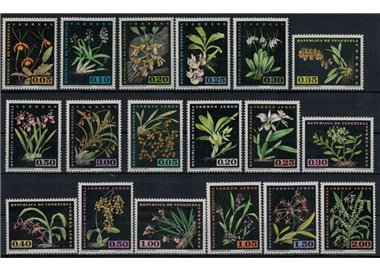 VENEZUELA 1962 Orchidee indigene 18v MNH**
