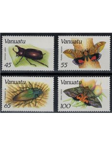 VANUATU 1987 Fauna (Insects) 4v MNH**