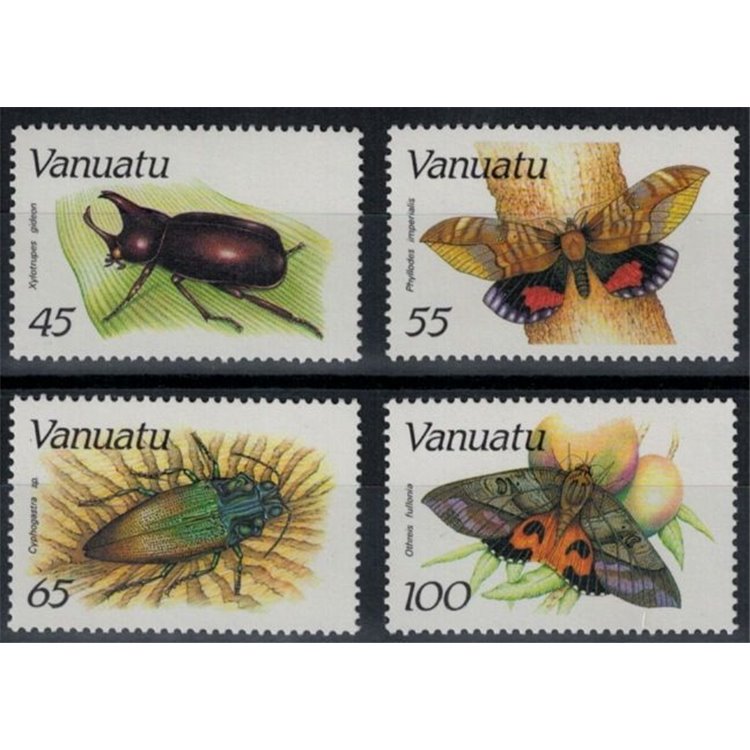 VANUATU 1987 Fauna (Insetti) 4v MNH**