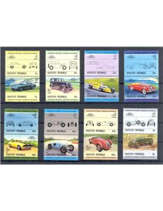 VAITUPU 1984 Automobili 16v MNH**
