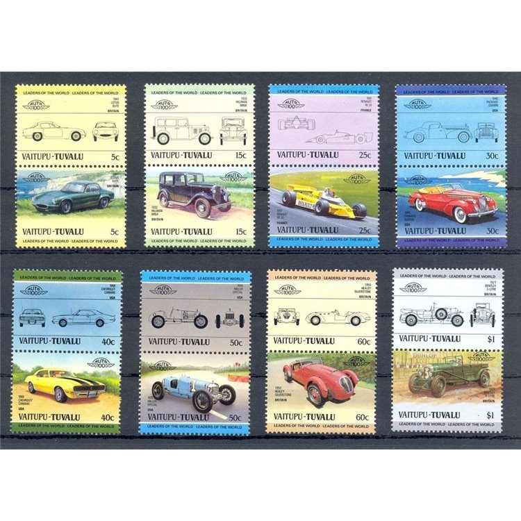 VAITUPU 1984 Cars 16v MNH**