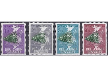 VIETNAM DEL SUD 1959 Ferrovia Saigon Dongha 4v MNH**