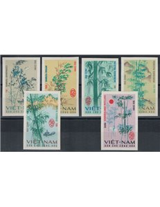 NORTH VIETNAM 1967 Flora, different trees 6v MNH**