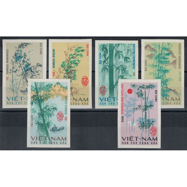 NORTH VIETNAM 1967 Flora, different trees 6v MNH**