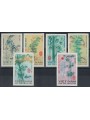 VIETNAM DEL NORD 1967 Flora, alberi diversi 6v MNH**