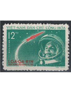VIETNAM DEL NORD 1961 Jurij Gagarin 1v MNH**