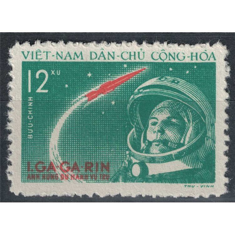 NORTH VIETNAM 1961 Yurij Gagarin 1v MNH**