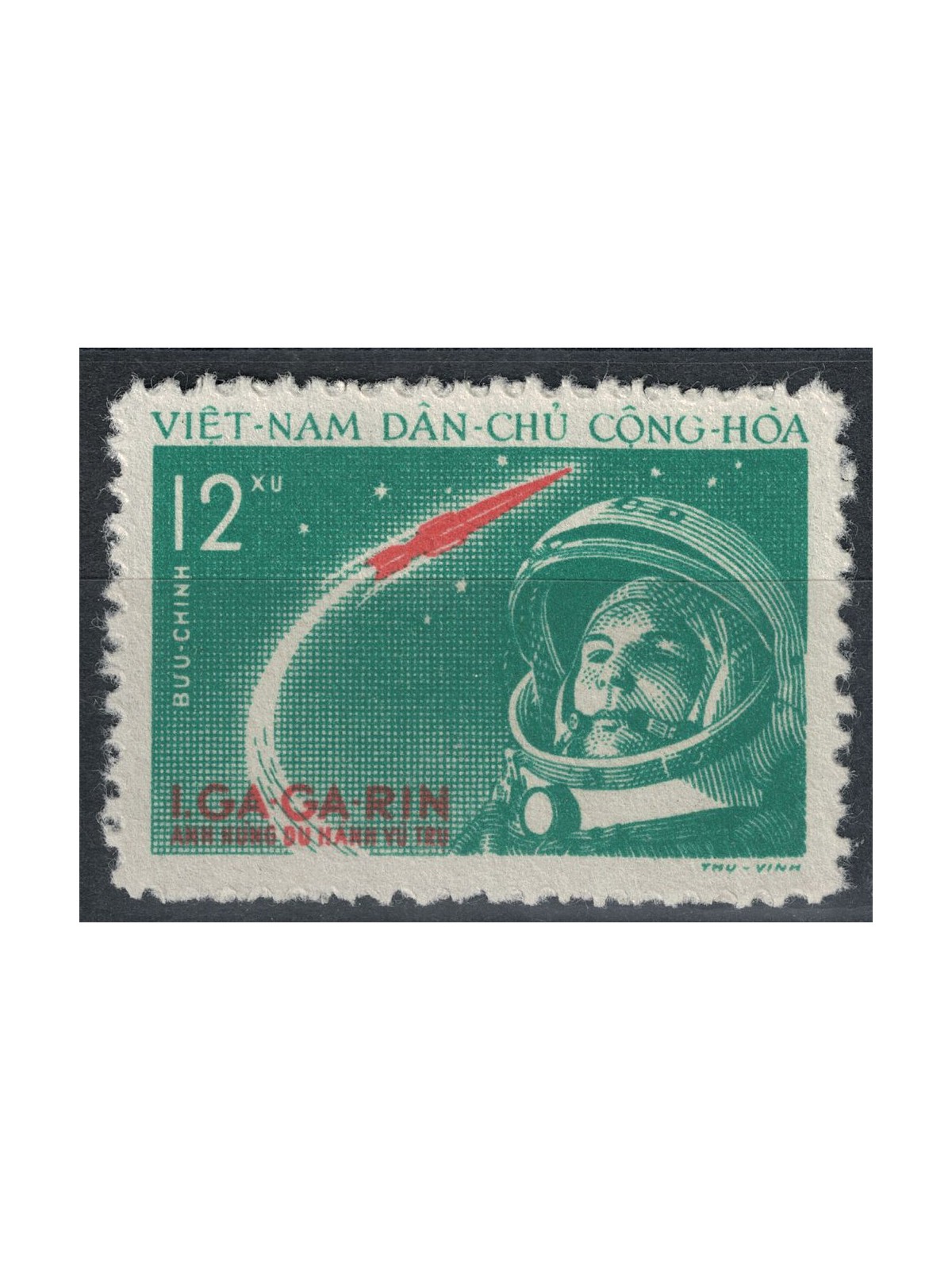 NORTH VIETNAM 1961 Yurij Gagarin 1v MNH**