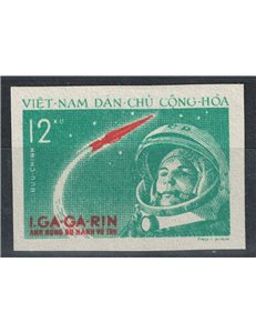 NORTH VIETNAM 1961 Yurij Gagarin 1v MNH**