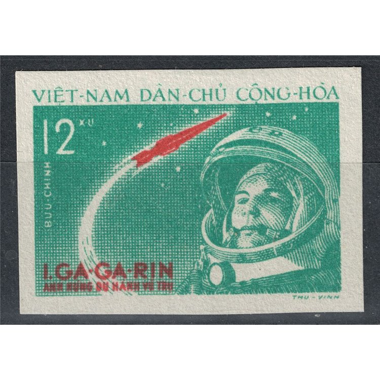 VIETNAM DEL NORD 1961 Jurij Gagarin 1v MNH**