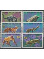 VIETNAM DEL NORD 1967 Fauna, animali selvatici 6v MNH**