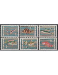 NORTH VIETNAM 1967 Marine fauna, fish 6v MNH**