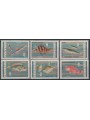 VIETNAM DEL NORD 1967 Fauna marina, pesci 6v MNH**