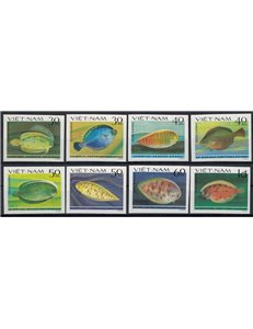 VIETNAM 1982 Marine fauna, fish 8v MNH**
