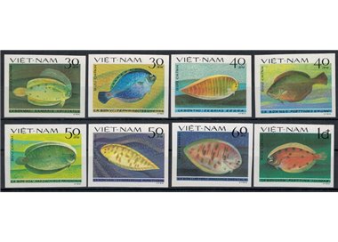 VIETNAM 1982 Marine fauna, fish 8v MNH**