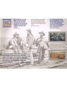 USA 2013 Guerra civile 2v MNH**