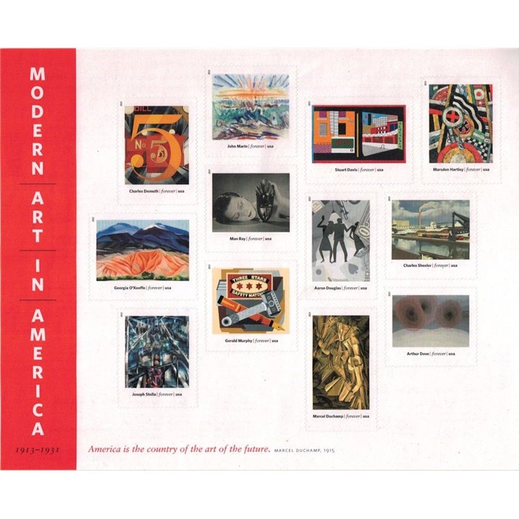 USA 2013 Arte moderna BF MNH**