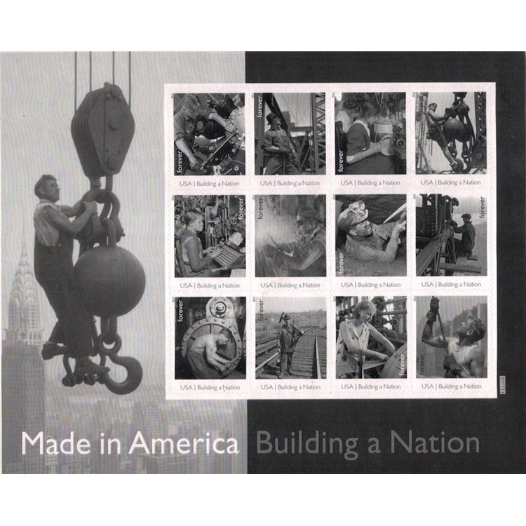 USA 2013 Costruire una Nazione 12v MNH**