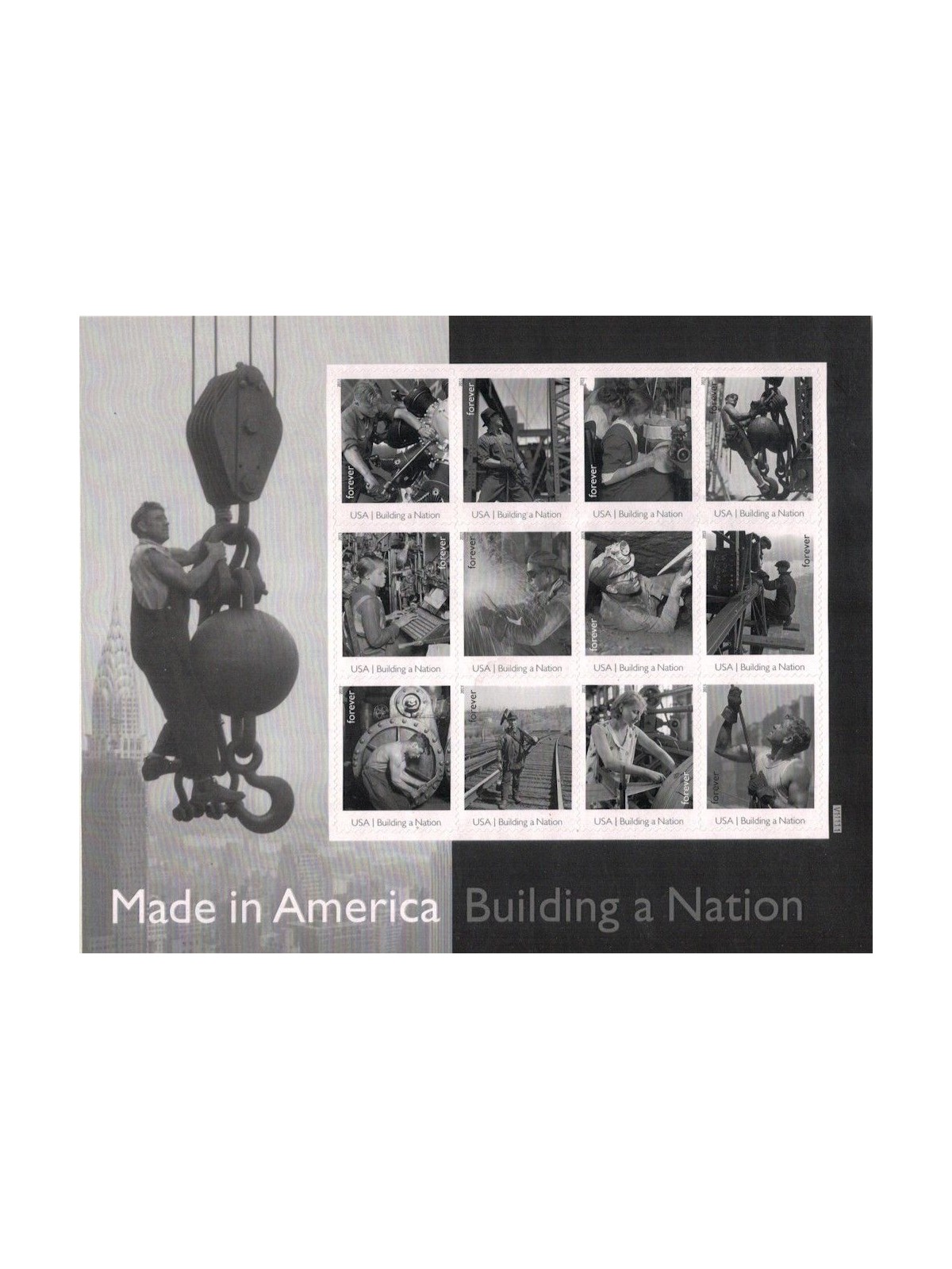 USA 2013 Costruire una Nazione 12v MNH**