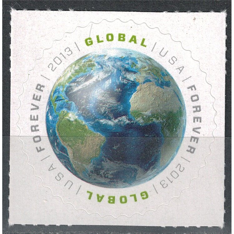 USA 2013 Globo terrestre MNH**
