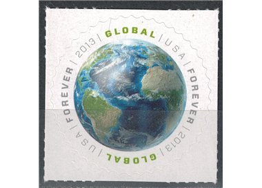 USA 2013 Globo terrestre MNH**