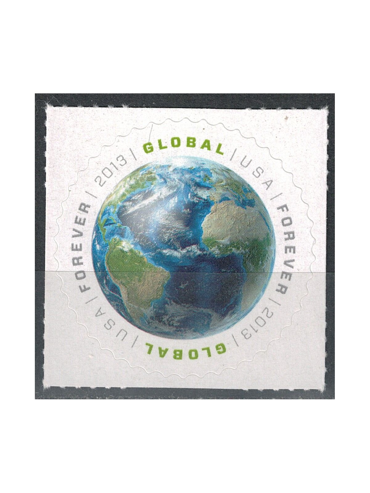 USA 2013 Globo terrestre MNH**
