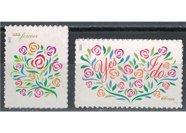 USA 2013 Bouquet of Flowers 2v MNH**