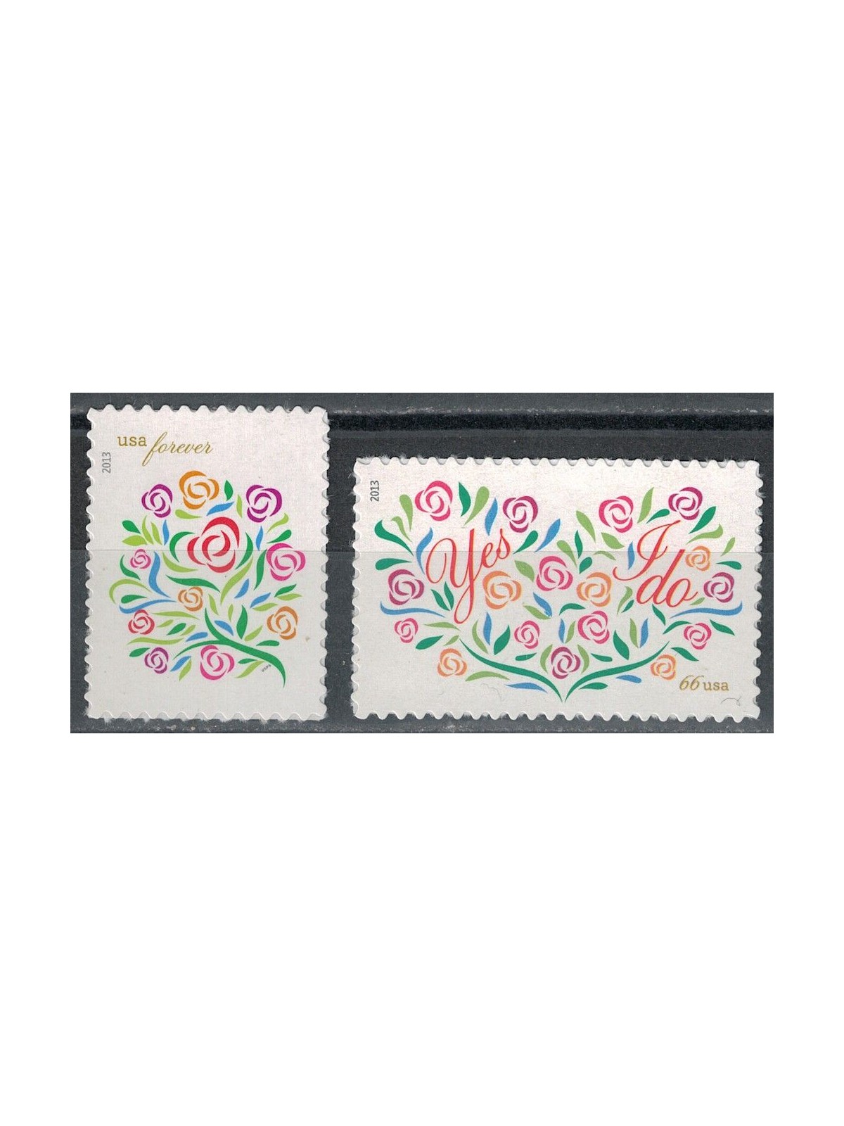 USA 2013 Bouquet of Flowers 2v MNH**
