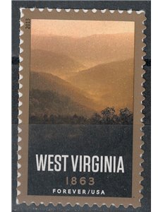 USA 2013 West Virginia MNH**