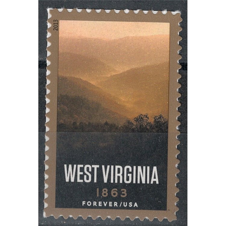 USA 2013 West Virginia MNH**