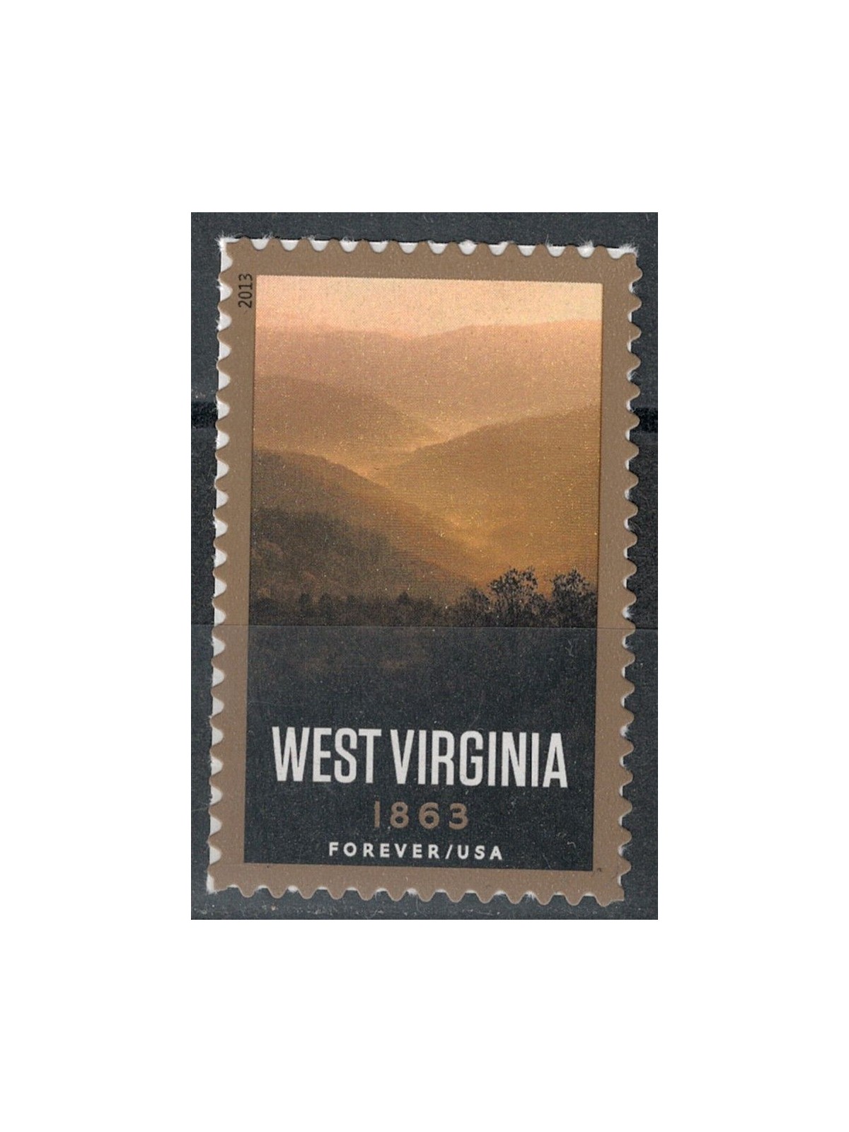 USA 2013 West Virginia MNH**