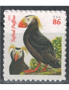USA 2013 Fauna, Tufted Puffins MNH**