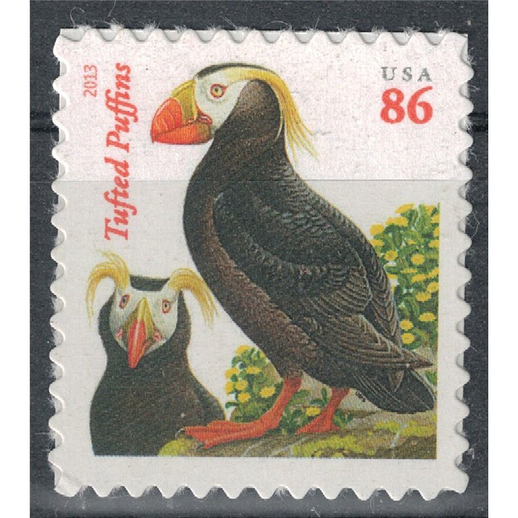 USA 2013 Fauna, Tufted Puffins MNH**