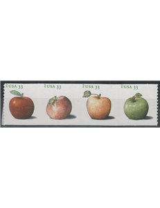 USA 2013 Fruit, apples (coil) 4v MNH**