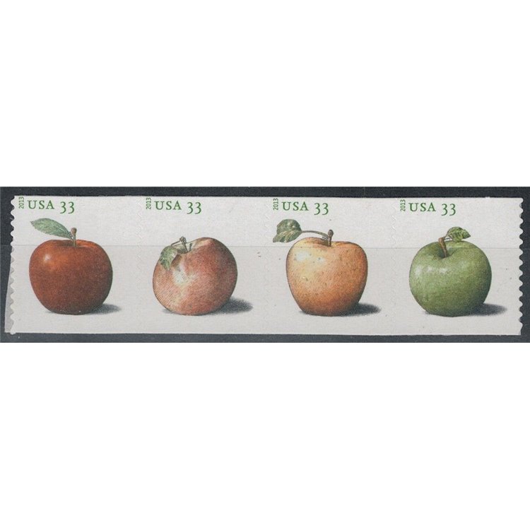USA 2013 Frutta, mele (coil) 4v MNH**