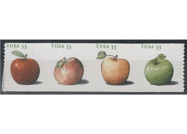 USA 2013 Fruit, apples (coil) 4v MNH**