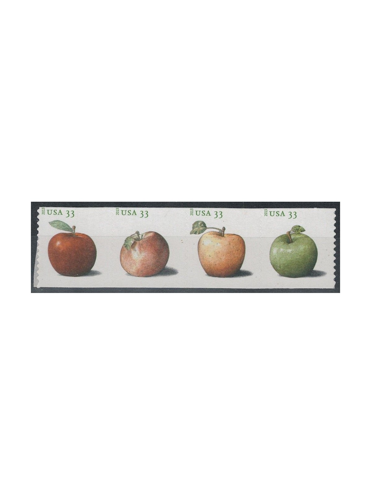 USA 2013 Frutta, mele (coil) 4v MNH**