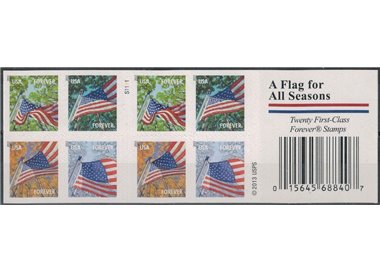 USA 2013 Flags and 4 Seasons (S1111) m/s MNH**