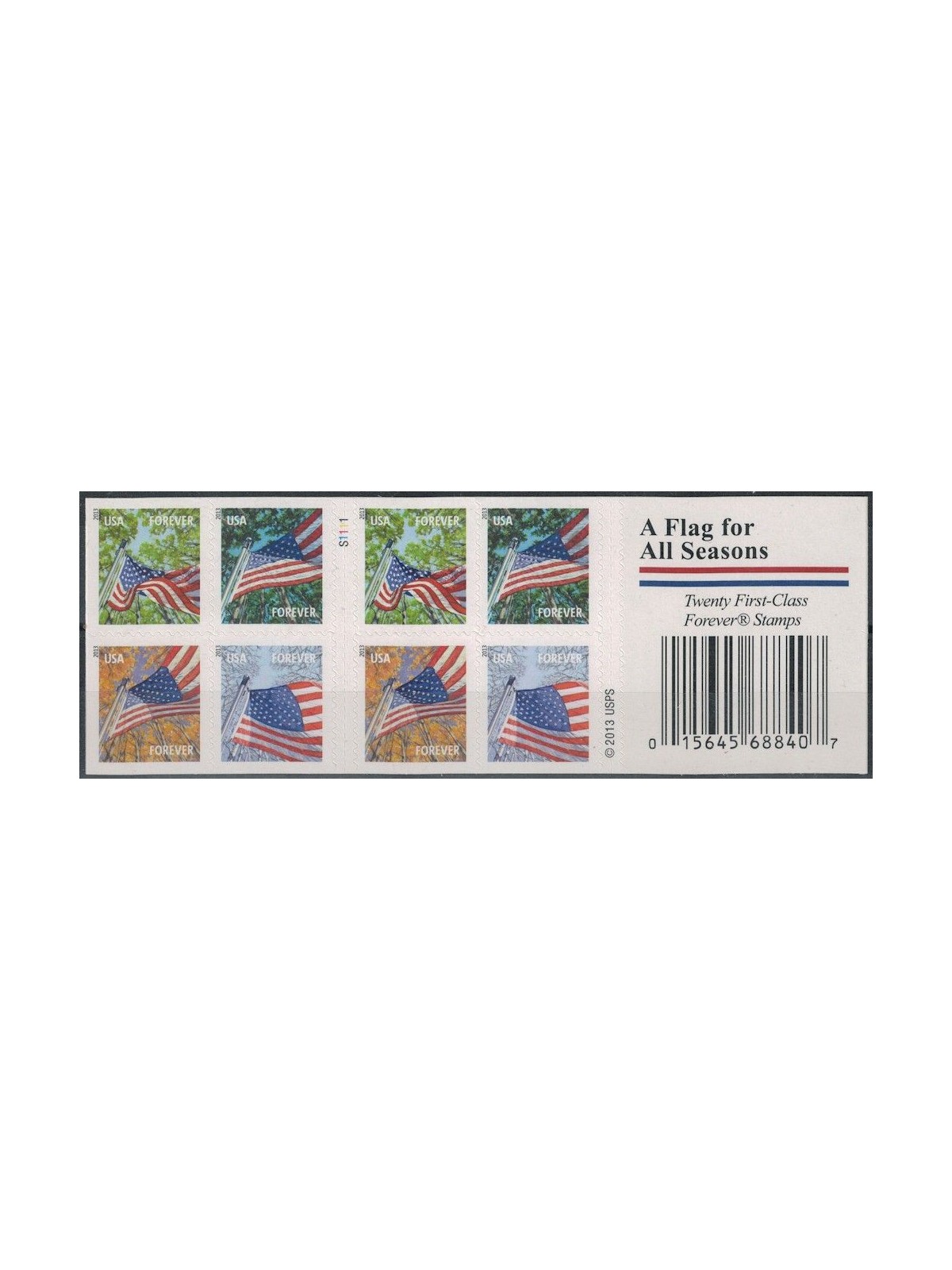 USA 2013 Bandiere e 4 stagioni (S1111) MF MNH**