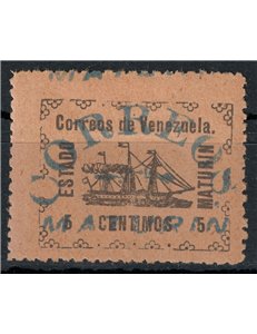 VENEZUELA 1903 Steam Banrigh (Correos Maturin) 5c MH*