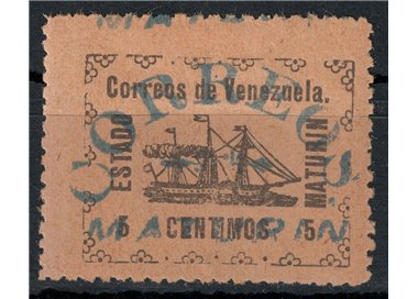 VENEZUELA 1903 Steam Banrigh (Correos Maturin) 5c MH*
