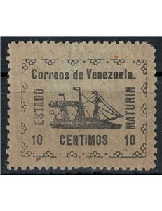 VENEZUELA 1903 Vapore Banrigh (Maturin) 10c MH*