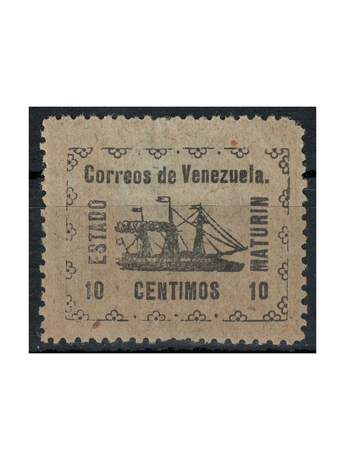 VENEZUELA 1903 Steam Banrigh (Maturin) 10c MH*