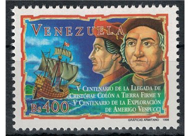VENEZUELA 1998 Christopher Columbus MNH**