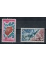 WALLIS AND FUTUNA 1962 Shells (airmail) 2v MNH**