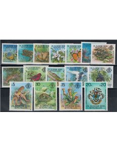 ZIL ELWAGNE SESEL 1980 Definitives - Definitives 16 v