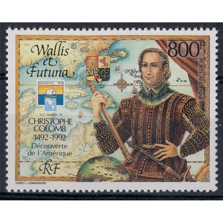 WALLIS E FUTUNA 1992 Esposizione mondiale colombiana MNH**