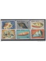 WALLIS AND FUTUNA 1986 Shells 6v MNH**