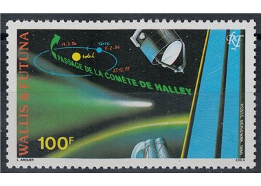 WALLIS AND FUTUNA 1986 Halley's Comet MNH**