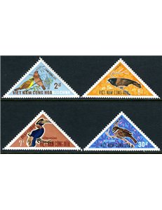 SOUTH VIETNAM 1970 Wildlife, birds 4v MNH**